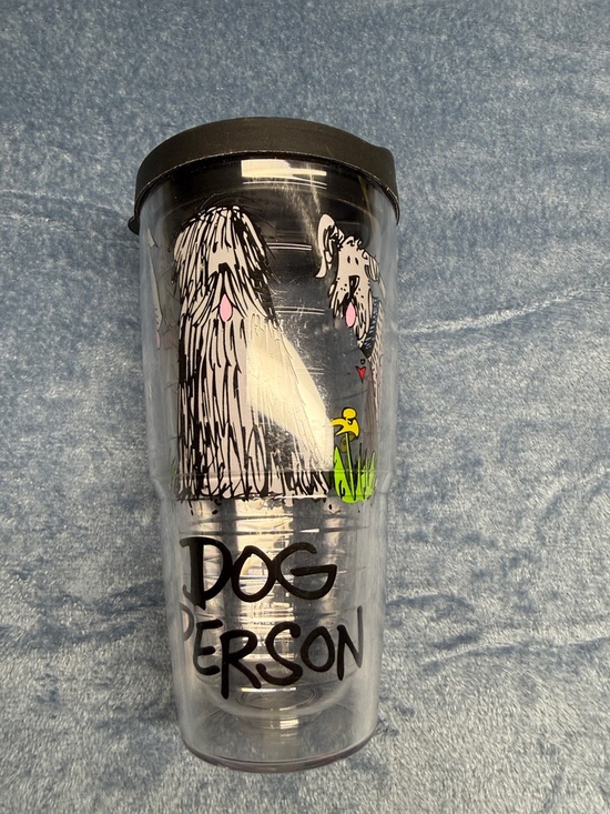 tervis Other - Dog Person Travel Tumbler - Clear with Black Lid